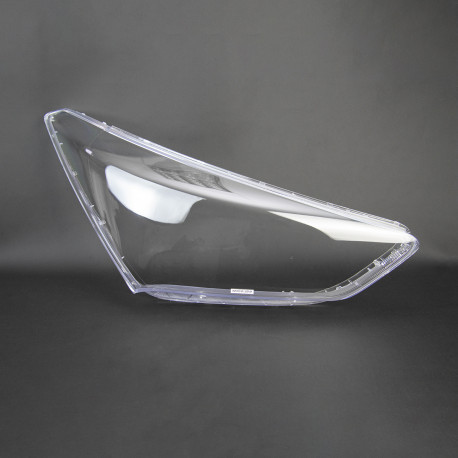 Пластикове скло фари Hyundai Santa Fe (DM) 2016-2019 рест праве (пасажирске), фото 1