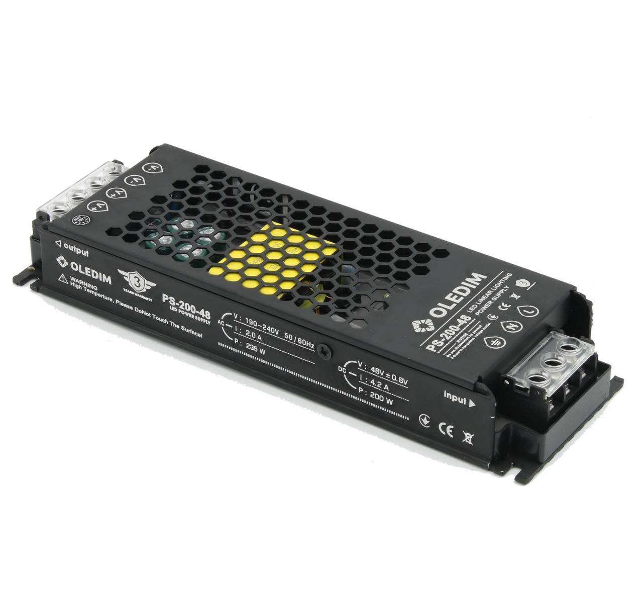 Блок живлення OLEDIM PS-48-200W 48V 4.2A, фото 1