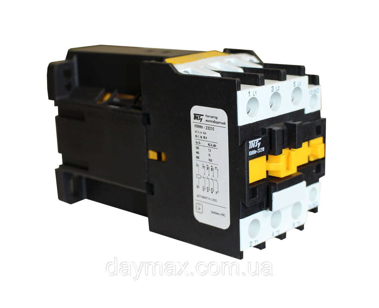 Контактор КММп23210 32А  24В DC 1NO (220V 7,5kW / 400V 15kW) TNSy, фото 1