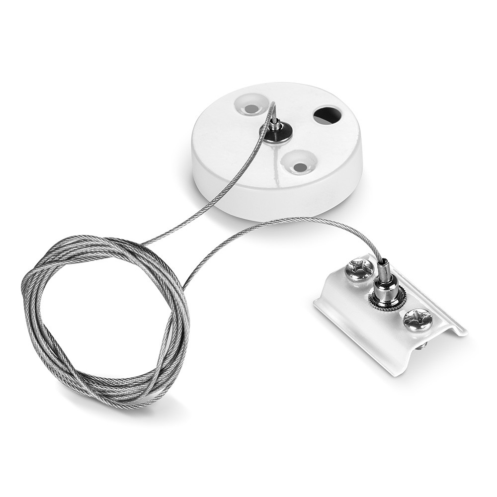 Набір для підвісного монтажу до шинопровода OLEDIM OT білий, фото 1