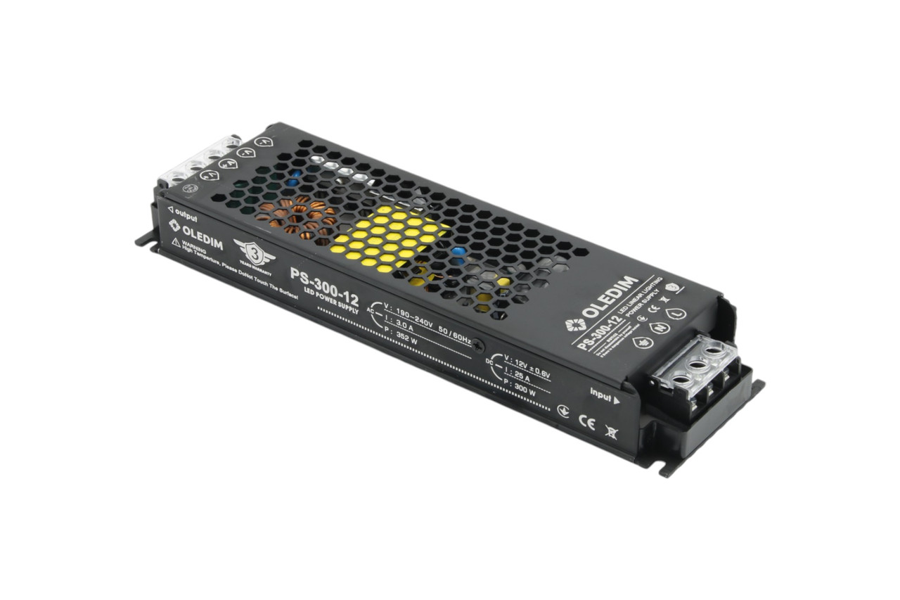 Блок живлення OLEDIM PS-300-12V 25A 300W, фото 1