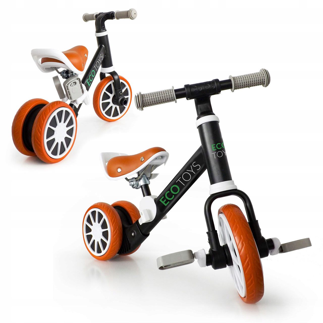 Біговел велосипед 2в1 Ecotoys ENERGY Black