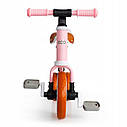 Біговел велосипед 2в1 Ecotoys ENERGY Pink, фото 4