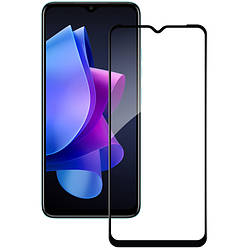 Скло Tecno Spark Go 2023 (0.3 мм, 5D, чорне) ТОП