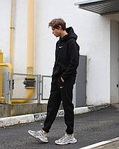 Чоловічий спортивний костюм Nike чорний, фото 4