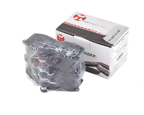 Колодки гальмівні передні ХОТ для ваз 2108 2109 21099 2113 2114 2115 комплект (21080-3501800-83) yL., фото 1