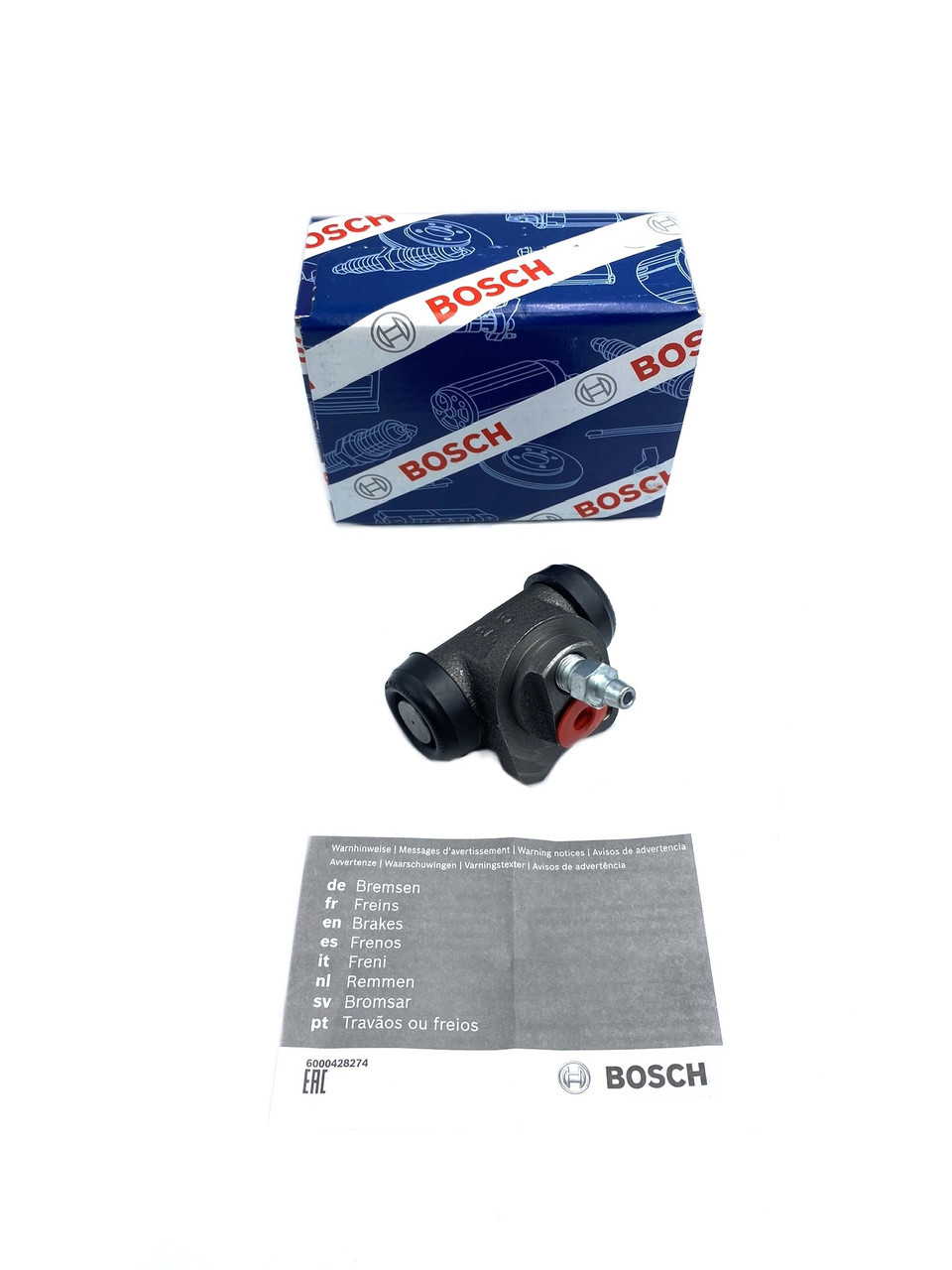 Циліндр гальмівний задній Bosch Daewoo Matiz (0986475889) yL., фото 1