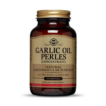Solgar Garlic Oil Perles Concentrate (250 sgels)