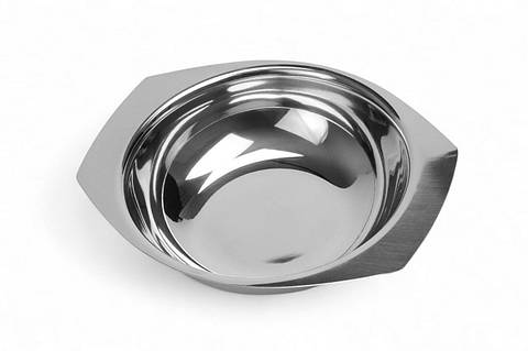 Миска One Chef  с ручками 450мл d15 см h4 см нержавейка (609152)