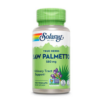 Saw Palmetto berry extract 580 mg (100 veg caps)