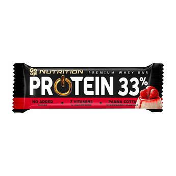GoOn Nutrition Protein 33% Bar (50 g, panna cotta)