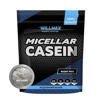 Willmax Micellar Casein (900 g, без змаку)
