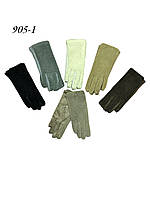 Жіночі рукавички з сенсором на хутрі Опт Тедді