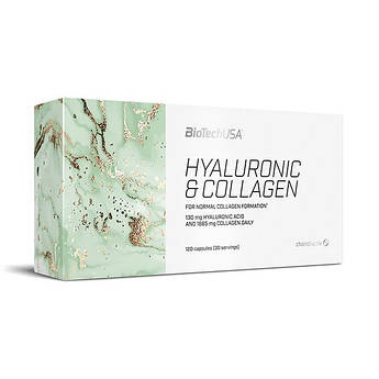 BioTech Hyaluronic & Collagen (120 caps)