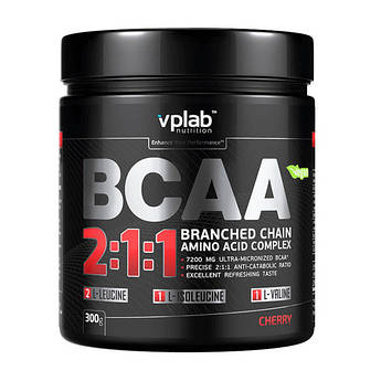 BCAA 2:1:1 (300 g, raspberry)