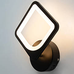 Світильник світлодіодний настінний LED бра Sunlight чорний 5631 1W, 8364645 — 626