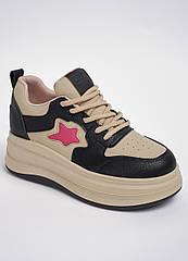 Кеди жіночі 343631 36 Fashion Бежевий, 8609719 - 573