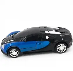 Радіокерована машинка OPT-TOP Bugati робот з пультом 1:18 Robot Car синій (2086350965), 8583898 — 723