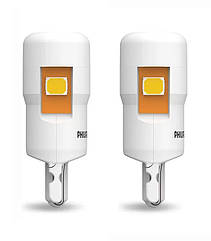 Комплект світлодіодних ламп Philips 11961CU60X2 W5W LED white Ultinon Pro6000 SI 6000 K, 8705850 — 741
