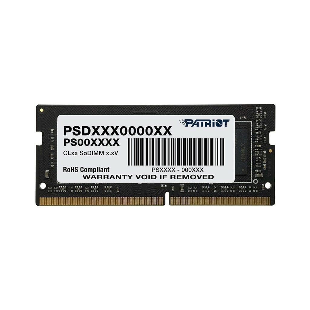 Оперативна пам’ять Patriot 8 GB (1x8 GB) SO-DIMM DDR4-3200 MHz (PSD48G32002S)