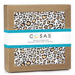 Непромокальні пелюшки DIAPER LEOPARD COSAS Бежевий 70х120 см, 8642275 — 552