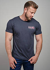 Чоловіча футболка 103265 L Fashion Сірий, 8608918 — 622