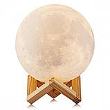 Нічник світиться місяць Moon Lamp ZB-182 18 см, фото 11
