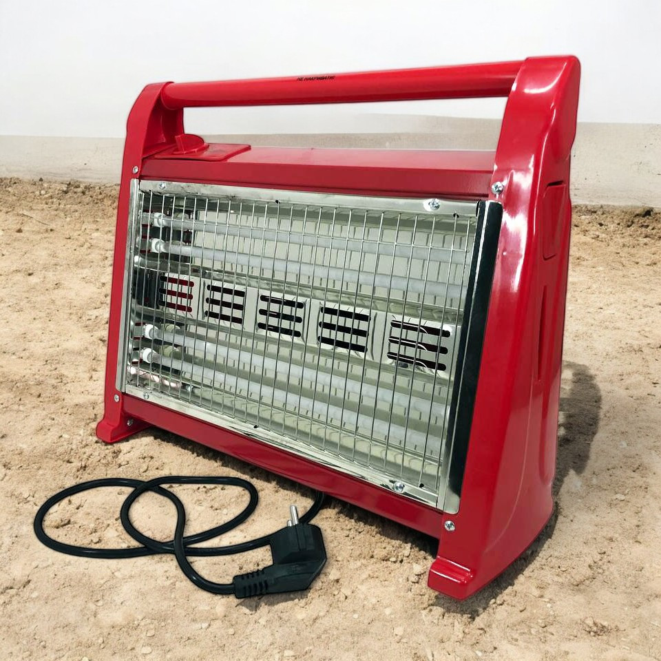 Іч обігрівач Suntera QHW-106 1800Вт, Кварцовий обігрівач, Тепловідбивачі XZ-740 для будинку, фото 1