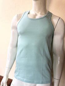 Чоловіча майка борцовка з бавовни Bono 000ххх (4) оливкова розмір 48