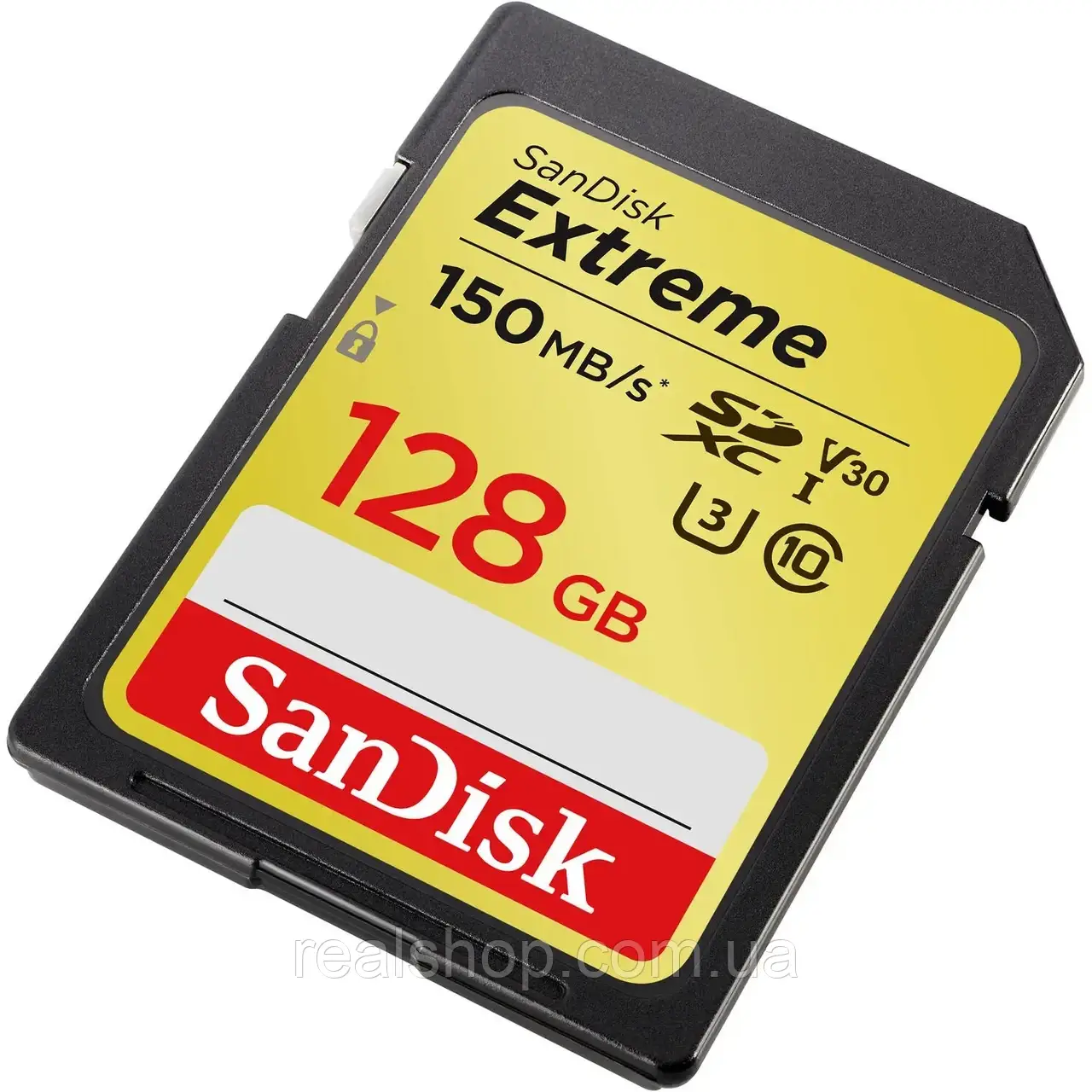Карта пам'яті SanDisk 128GB SDXC UHS-I U3 Extreme (SDSDXV5-128G-GNCIN)