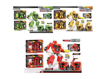 Конструктор на шурупах, 2в1 (робот 15см+транспорт) 0812B-121-122-123 G-Rich