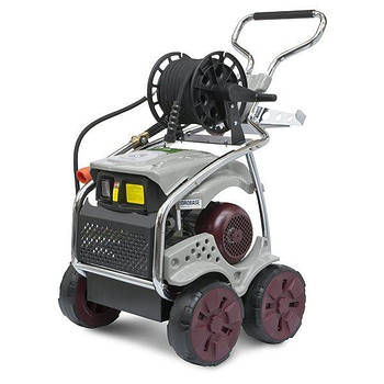IDROBASE Мійка в/т Traktor 380 В, 15 л/хв, 200бар, шланг 10 м (Interpump)