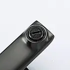 F1084-9 умивальник одноваж. литий вилив лат. корпус гайка Ø35 (сірий Gungrey) {10/1}, фото 4