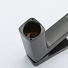 F1084-9 умивальник одноваж. литий вилив лат. корпус гайка Ø35 (сірий Gungrey) {10/1}, фото 6