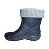 Чоботи ЕВА утеплені флісовими вставками жіночі Jose Amorales 119207 Темно-сині, фото 4