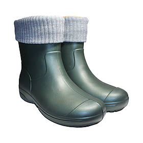 Чоботи ЕВА утеплені флісовими вставками жіночі Jose Amorales 119287 Хакі