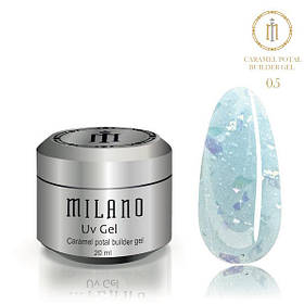 Гель для нарощування з поталлю Caramel Potal Builder Gel 15 ml 05