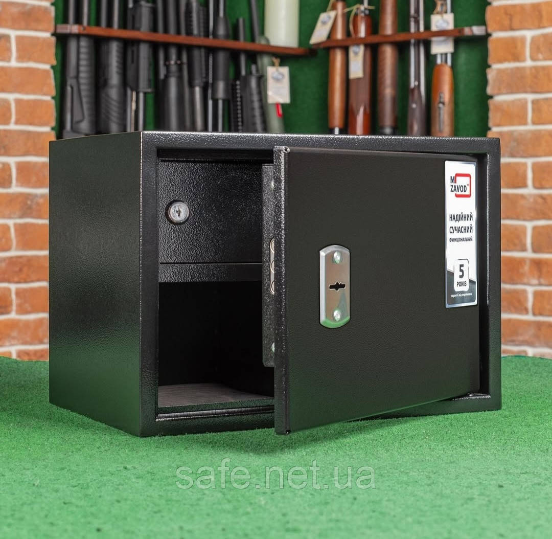 Сейф пістолетний Авангард SP-250G (ВxШxГ:250x350x250) сейф для зберігання пістолета, сейф для холодної зброї