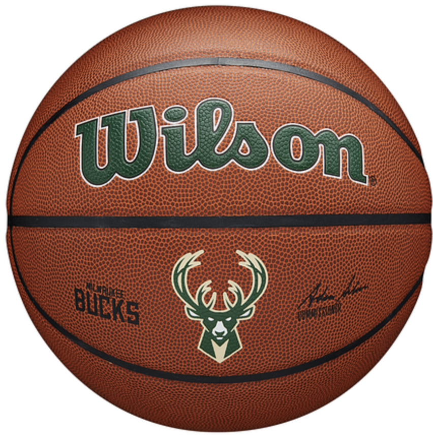 Баскетбольний м'яч Wilson NBA Team Alliance Milwaukee Bucks WTB3100XBMIL (розмір 7)