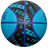 Баскетбольний м'яч Spalding Space Jam Tune Squad (розмір 5) 84605Z,, фото 4
