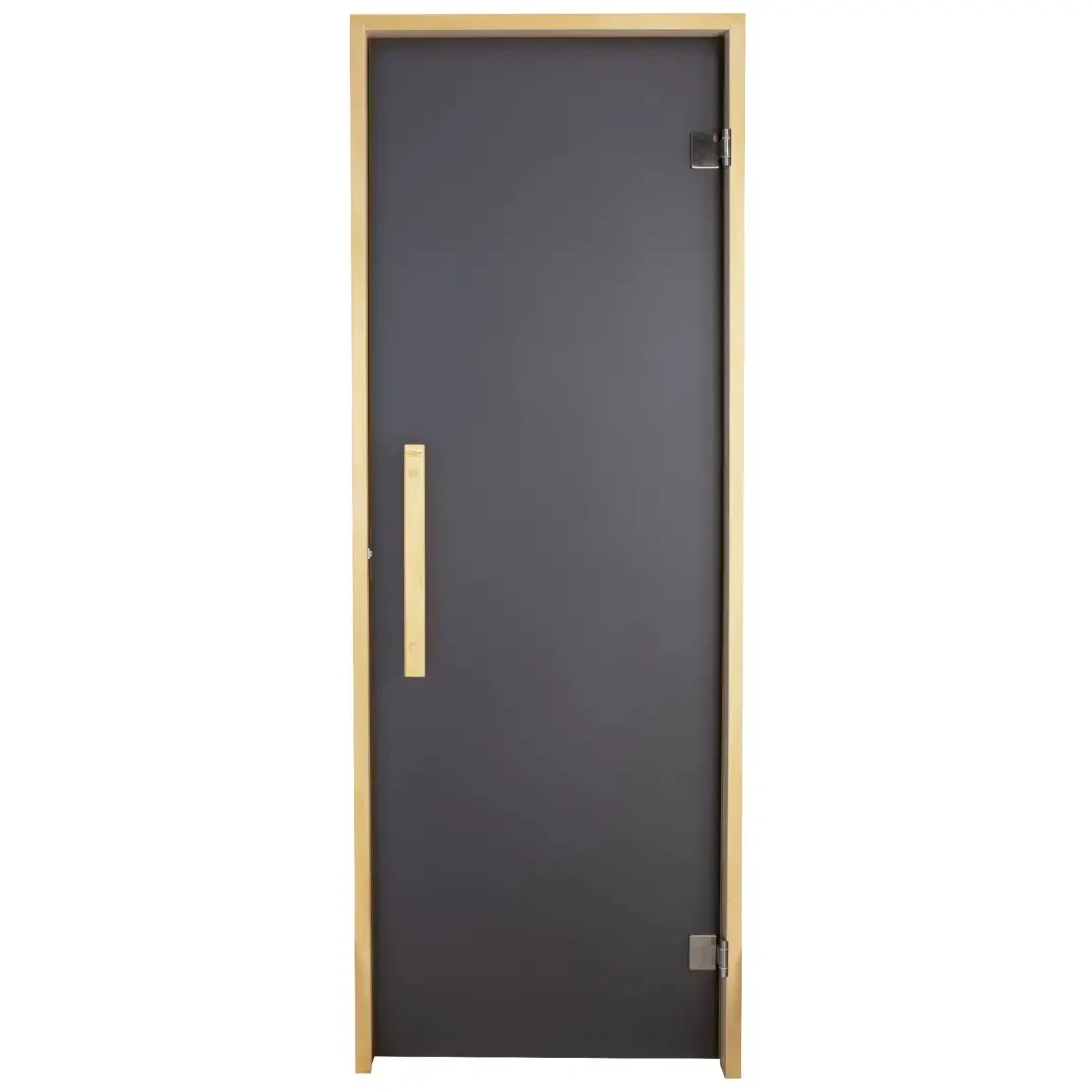 Двері для лазні та сауни Tesli Lux Graphite 1900х700, фото 1