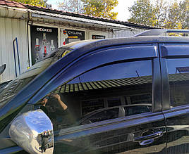 Дефлектори вікон (вітровики) Toyota LC Prado 120 2003-2009 (ATM/Тайван)