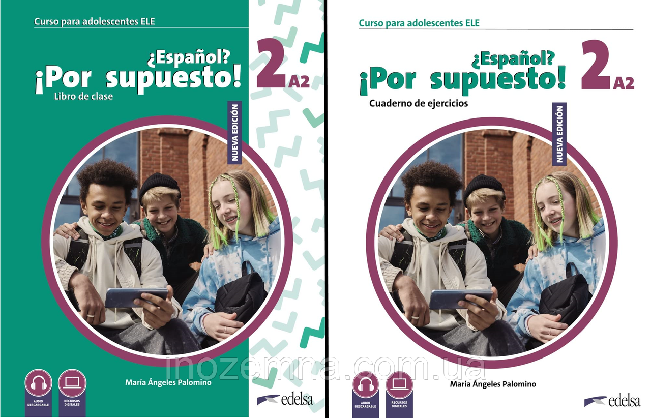 Espanol Por supuesto Nuevo 2 (A2) Libro De Clase + Cuaderno de Ejercicios (комплект)