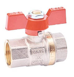 Кран кульовий FADO Classic PN40 15 1/2'' ВВ метелик