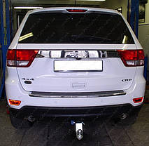 Фаркоп Jeep Grand Cherokee WK2 2010-2022 (Джип Гранд Черокі WK2) без підрізу бампера, фото 4
