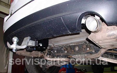 Фаркоп Jeep Grand Cherokee WK2 2010-2022 (Джип Гранд Черокі WK2) без підрізу бампера, фото 1