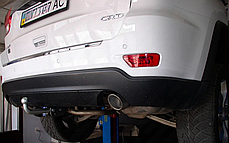 Фаркоп Jeep Grand Cherokee WK2 2010-2022 (Джип Гранд Черокі WK2) без підрізу бампера, фото 3