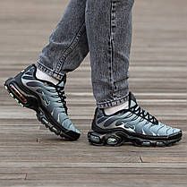 Чоловічі Кросівки Nike Air Max TN Plus Blue Black / Найк Аїр Макс ТН Плюс Блакитні із Чорним, фото 6