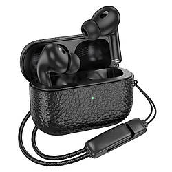 Бездротові навушники HOCO EQ9 Plus Duke true wireless ANC Noise Reduction BT headset Black
