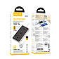 Мережевий подовжувач HOCO AC8A Storm 3-position socket(PD30W/1C3A) Black, фото 6